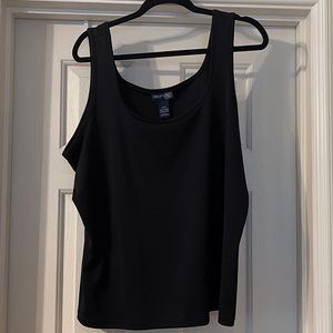 Venezia Jeans plus size black tank top